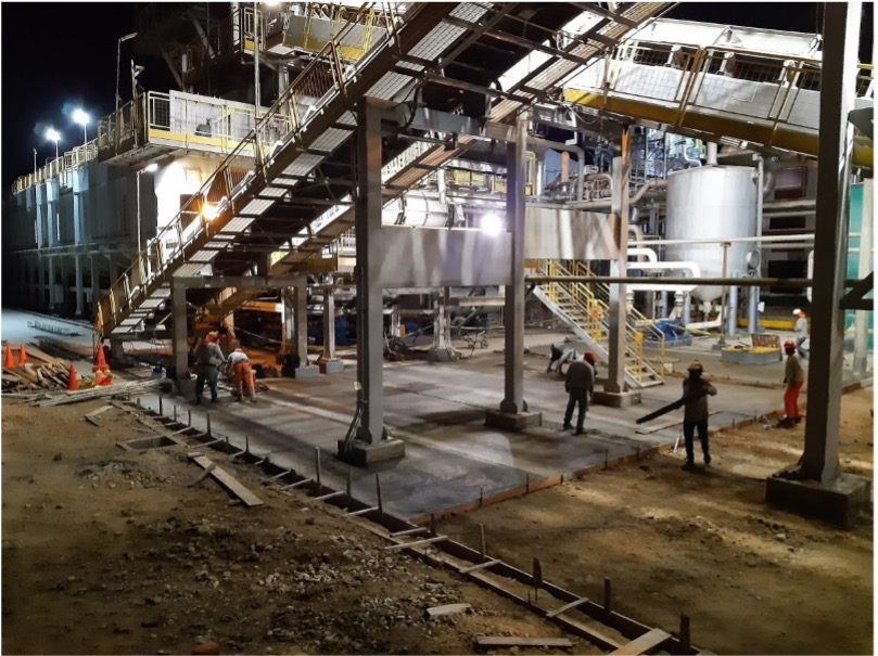 CONSTRUCCIÓN DE LOSA, CONCRETO ARMADO, CONCRETO SIMPLE Y CANALETAS PARA LA PLANTA DE ETANOL PIURA gallery