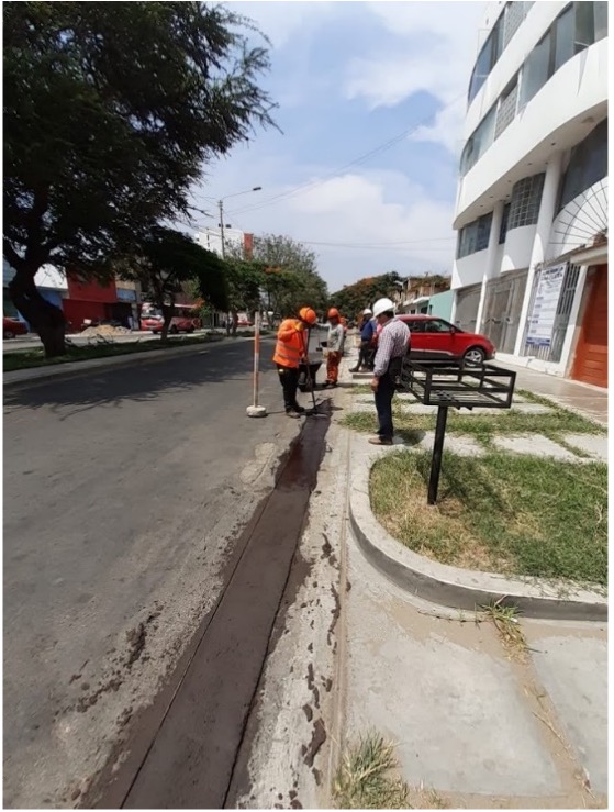 APLICACIÓN MORTERO ASFALTICO Y SLURRY SEAL PARA EL CANALIZADO DE FIBRA ÓPTICA DE LAS CAMARAS DE SEGURIDAD TRUJILLO gallery